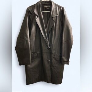 Vintage Black Leather Jacket